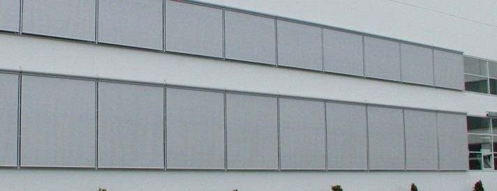 VALETTA Beschattungen, Fassadenmarkise PS01