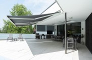 Markise, Terrasse, österreich, VALETTA Sonnenschutztechnik, Sonnenschutz, LUNA-Markise, Sonne, außen, Gelenkarmmarkise