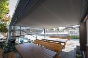 Wintergarten, Beschattung Wintergarten, Glas und Beschattung, Beschattung Glasdach, beschattung für Terrassenüberdachung, beschattung gewächshaus, hella beschattung, beschattung pergola, pergola, sonnensegel, textile beschattung, beschattung motor