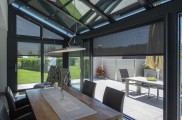 Wintergarten, Beschattung Wintergarten, Glas und Beschattung, Beschattung Glasdach, beschattung für Terrassenüberdachung, beschattung gewächshaus, hella beschattung, beschattung pergola, pergola, sonnensegel, textile beschattung, beschattung motor