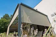 VALETTA beschattungssysteme aussen beschattung pergola beschattung für terrasse terrassenüberdachung beschattung Textilbeschattung CUBA ZIP